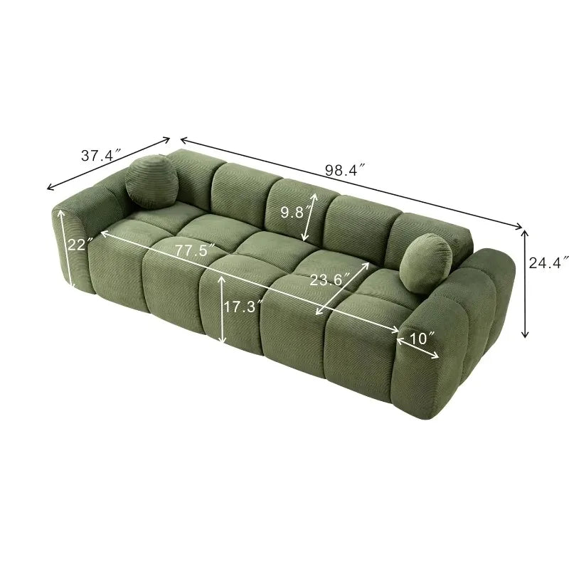 Nube Corduroy Sofa
