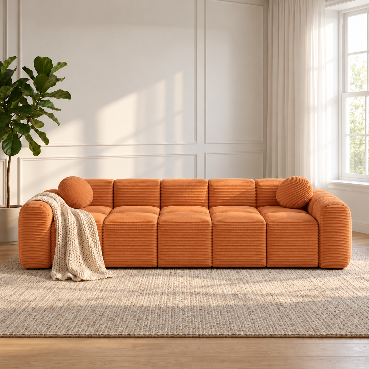 Nube Corduroy Sofa