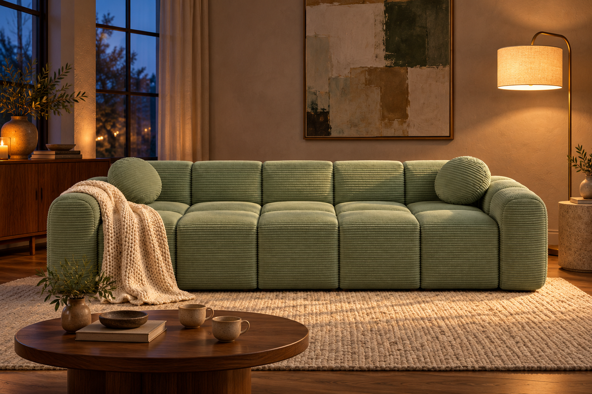 Nube Corduroy Sofa