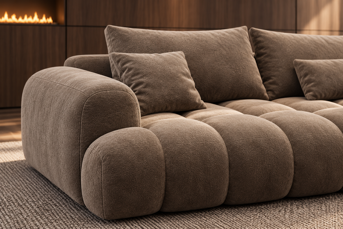Puff Corner Sofa